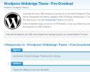 Webdesign Theme Wordpress Comments